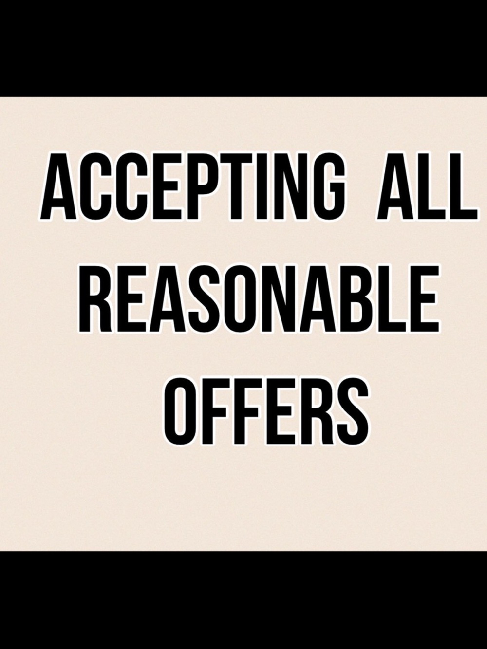 Send bundles and reasonable offers